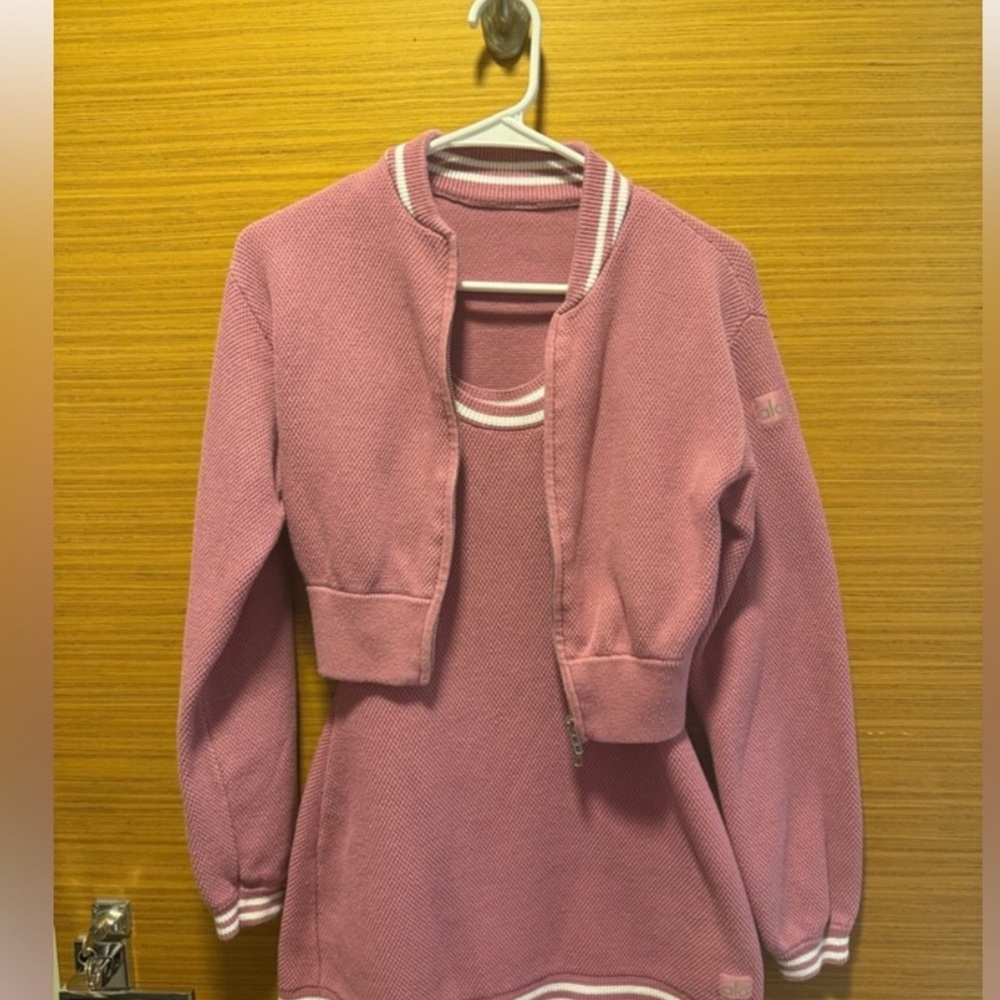 ALO Yoga Wild Rose Pink Jacket Only